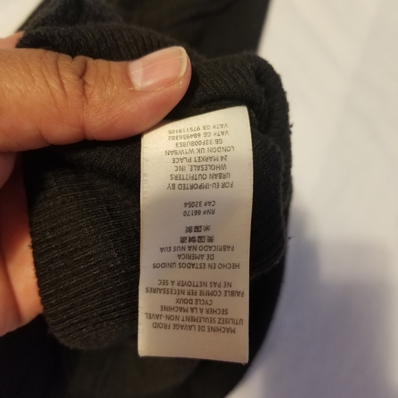 Free People Tank Top Women's Size Small Color Black - Picture 4 of 4